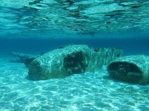 Discovering A Sunken Airplane